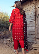 Chunri By Gul Ahmed Printed Lawn Unstitched 3 Piece Suit - GA24CL CL-42016 A